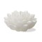 Blossom Flower Shaped Novelty Paraffin Wax Candle White Burn Time 2.5 hours